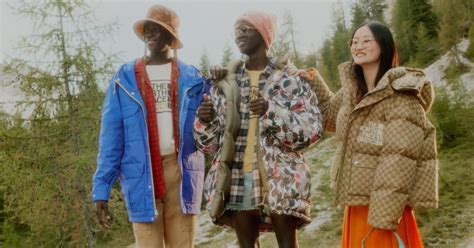 north face gucci flag|north face x gucci collection.